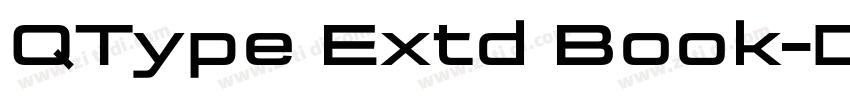 QType Extd Book字体转换